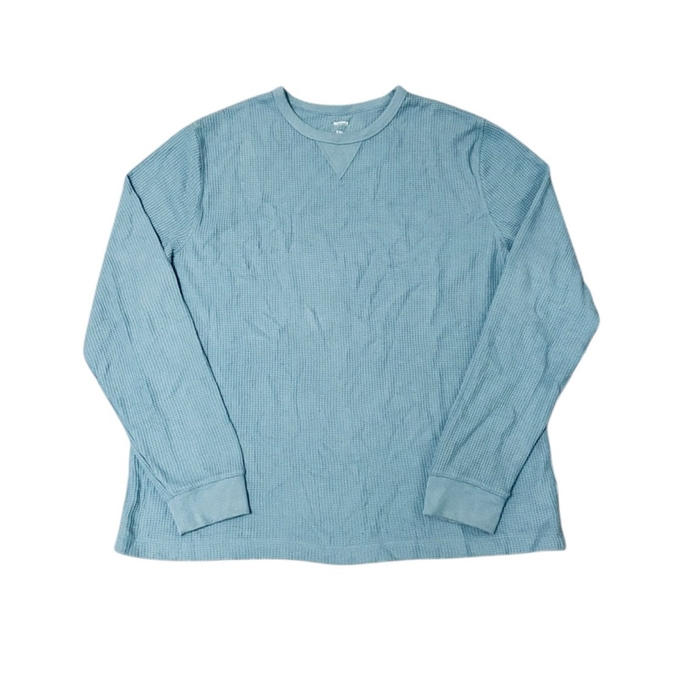 Sonoma Essential Waffle Knit Crewneck Thermal Shirt Men’s Size 2XL